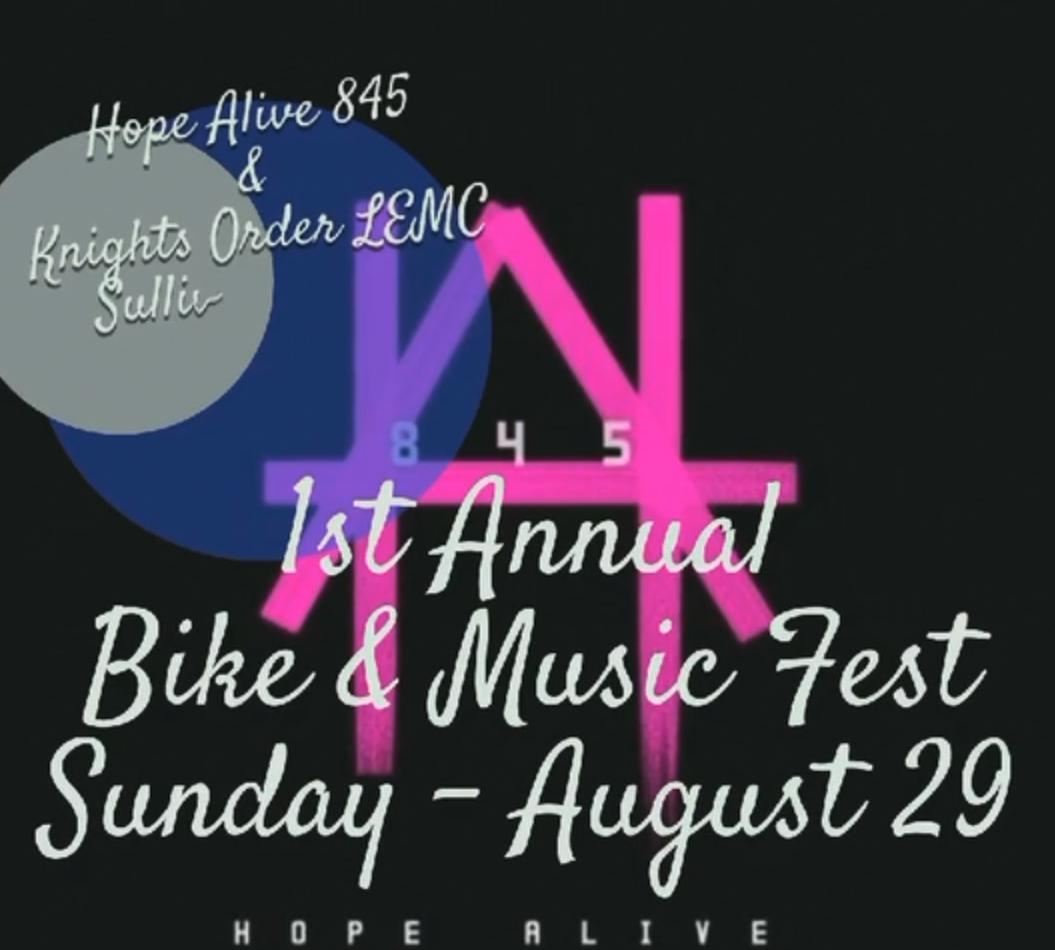 Hope Alive 845 Bike and Music Fest